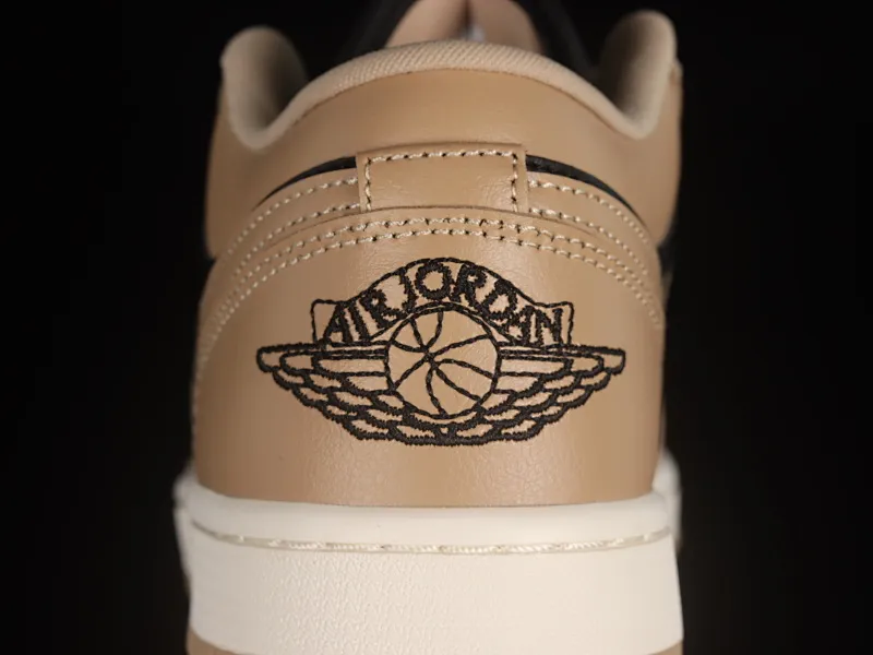 All categories Air Jordan Jordan series basketball shoes Air Jordan 1 Low G version pure original Air Jordan 1 Low "Desert" AJ1 Joe 1 milk tea color cultural and leisure sports sneakers DC0774-201